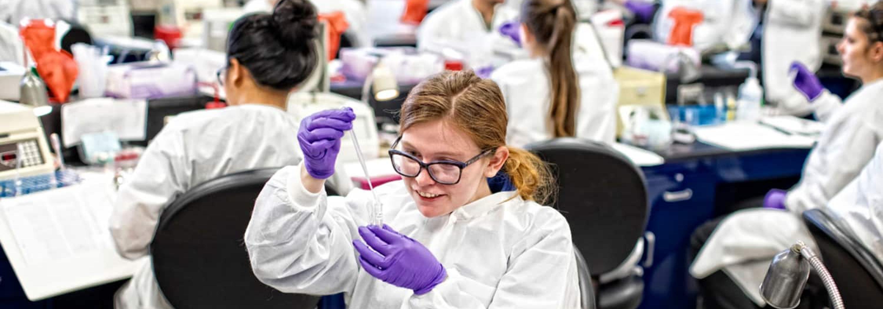 Students in MLS Lab