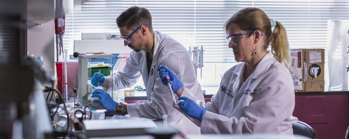 CHS Researchers in Lab