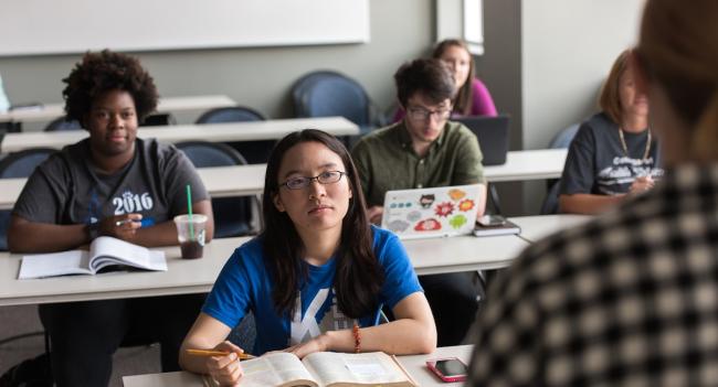 Student in Classroom