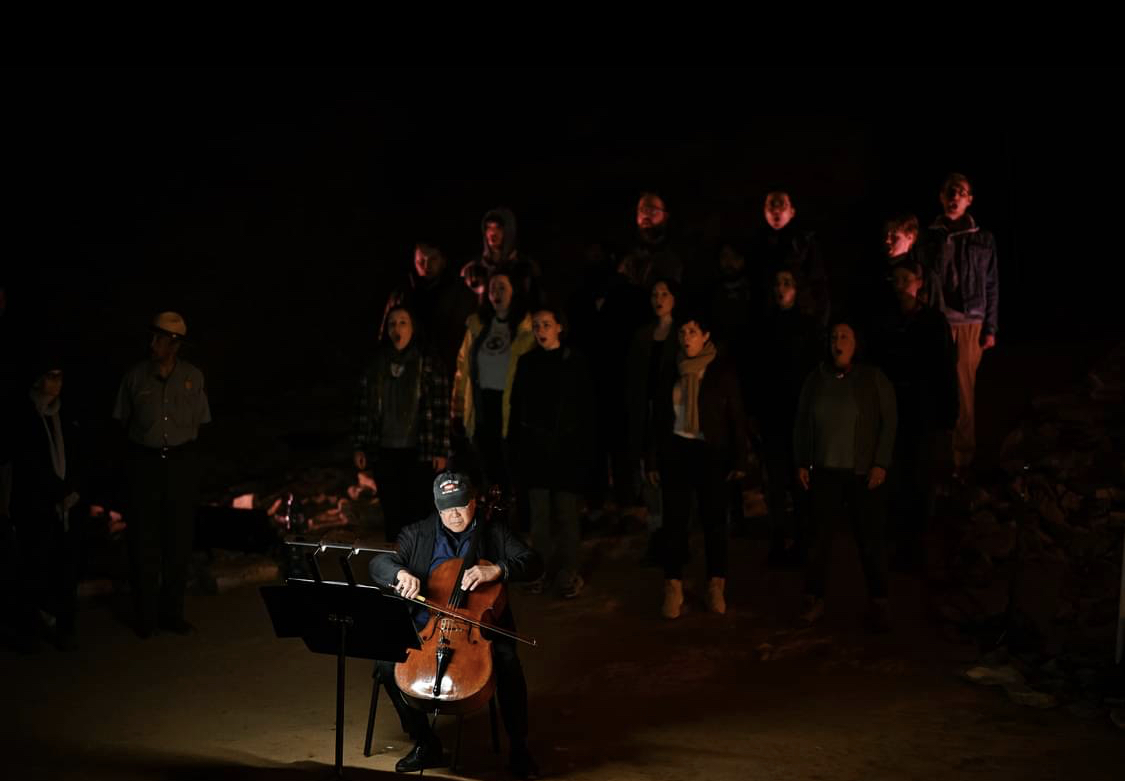 Yo-Yo Ma in Mammoth Cave