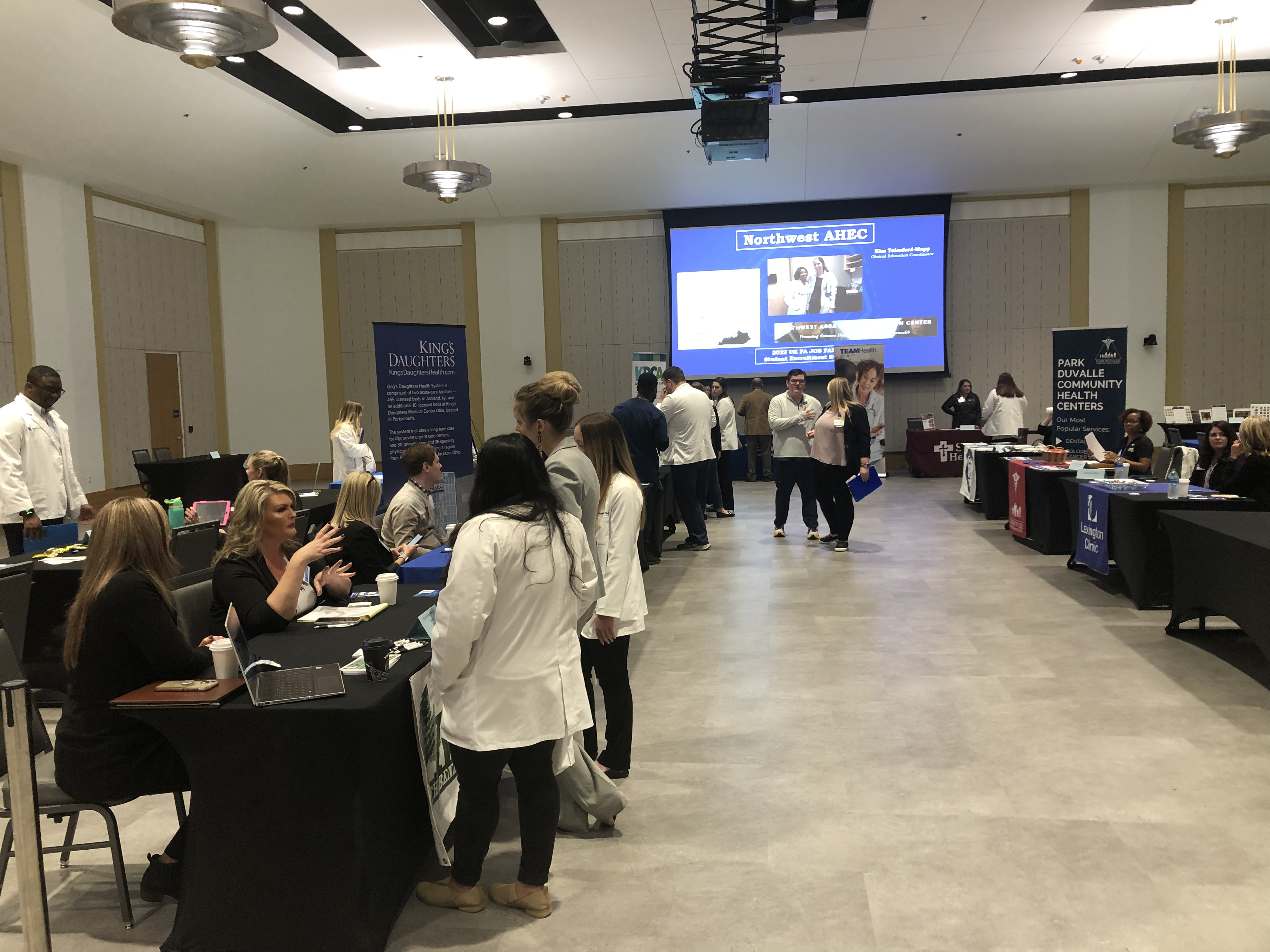 Job Fair Wide Shot